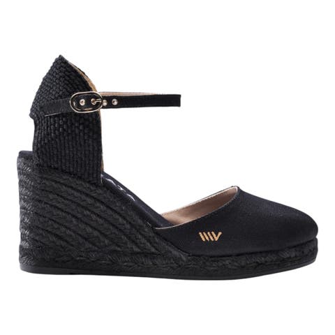 Satuna Canvas Espadrille Wedges
