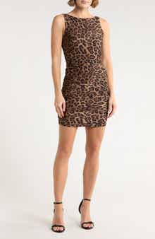 AFRM LOS ANGELES Leila Shiny Knit Bodycon Dress