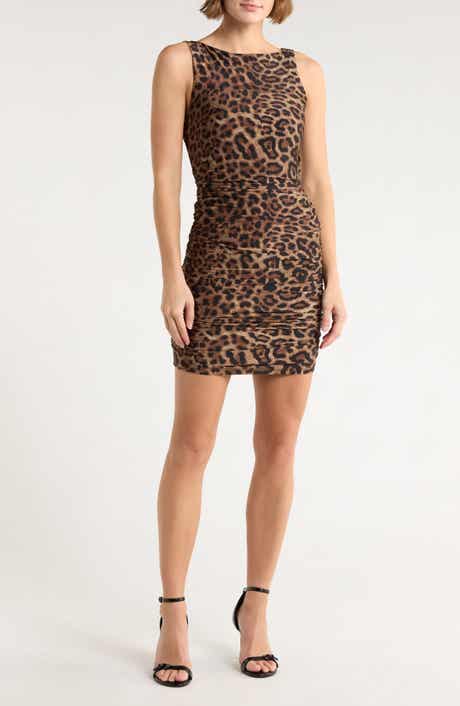 AFRM LOS ANGELES Leila Shiny Knit Bodycon Dress