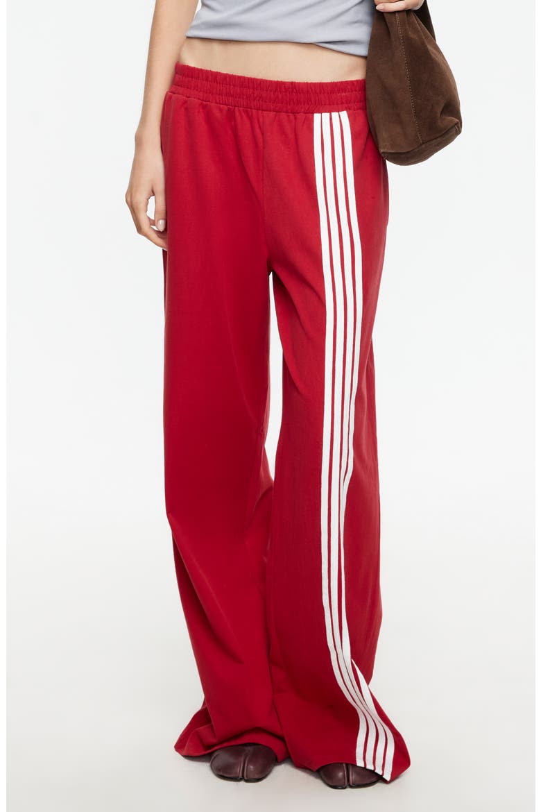 Red Eye Track Pants, Main, color, CRIMSON
