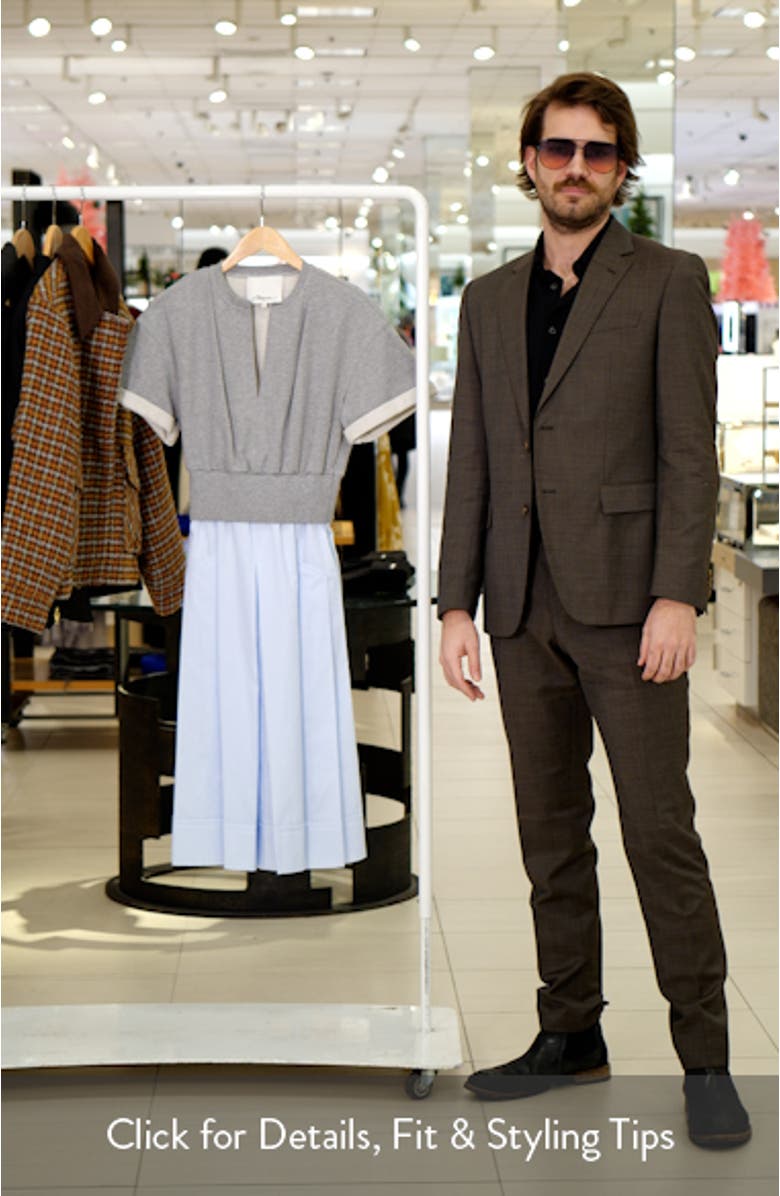 Mixed Media Midi Dress, sales video thumbnail