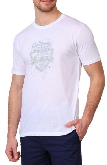 Tailorbyrd California Santa Monica Beach Surf Club In Optic White