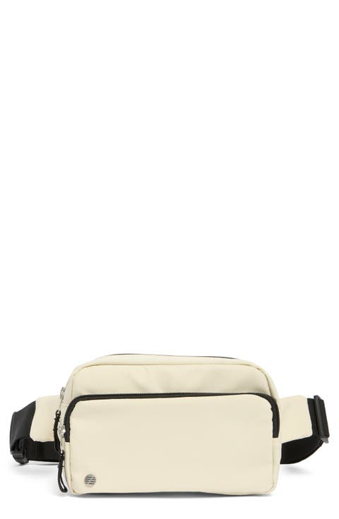 Double Zip Belt Bag
