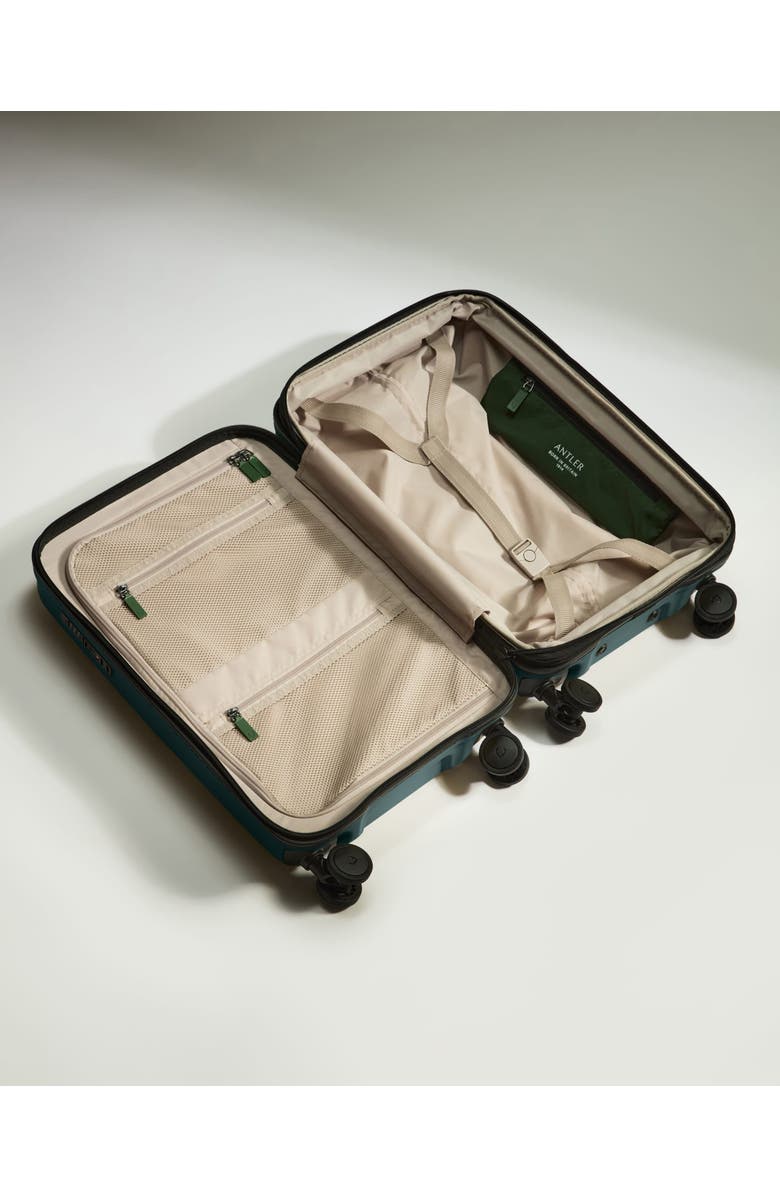 ANTLER Icon Stripe Expendable Carry-on Luggage, Alternate, color, Glade Blue