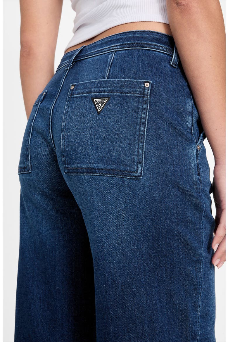 Zoya Crop Wide Leg Jeans, Alternate, color, CHEVAL