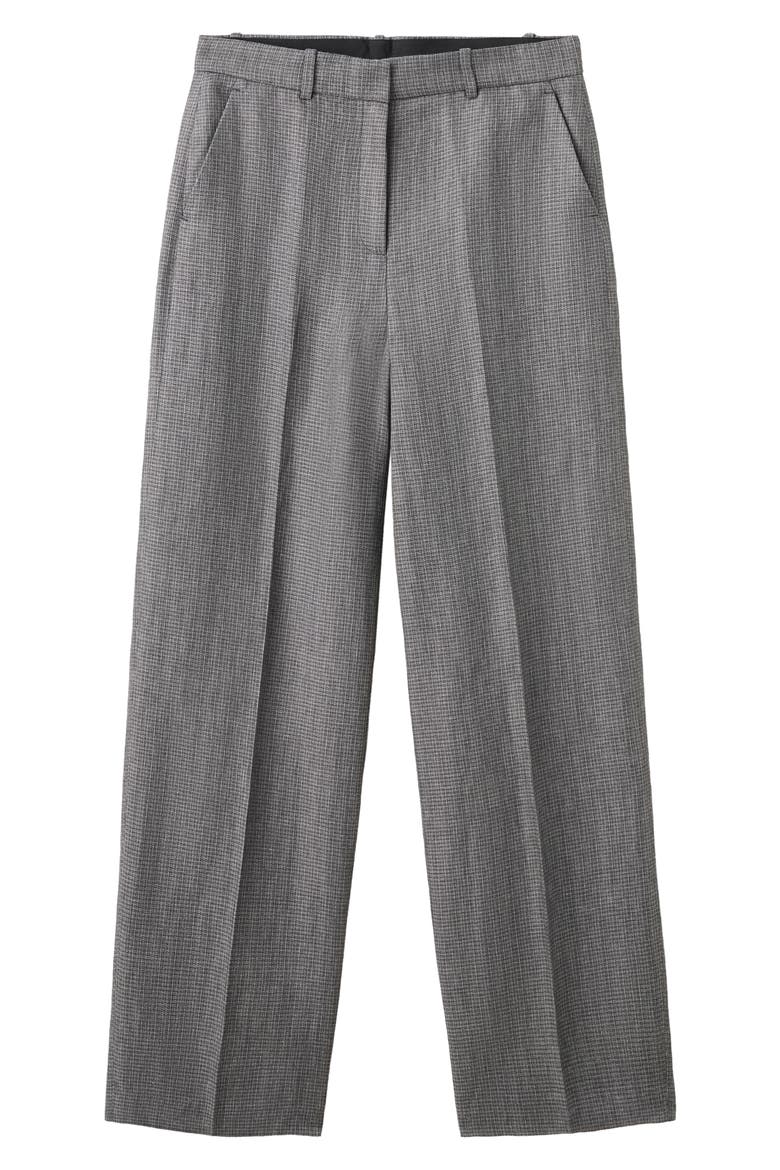 Straight Leg Suit Pants, Main, color, BLACK