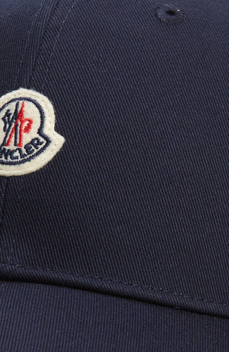 Moncler Kids' Logo Patch Baseball Cap, Alternate, color, 