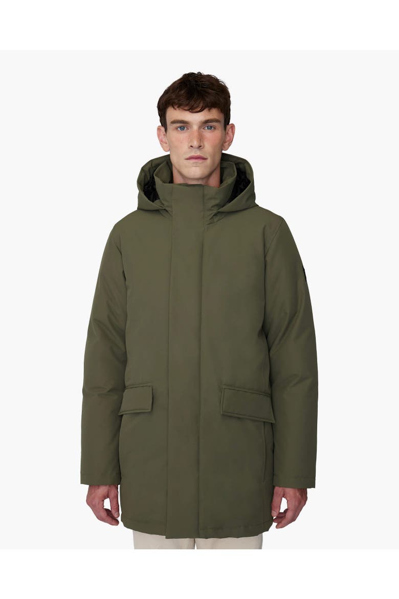 CHAMPLAIN | Hooded Down Winter Jacket, Alternate, color, Olive