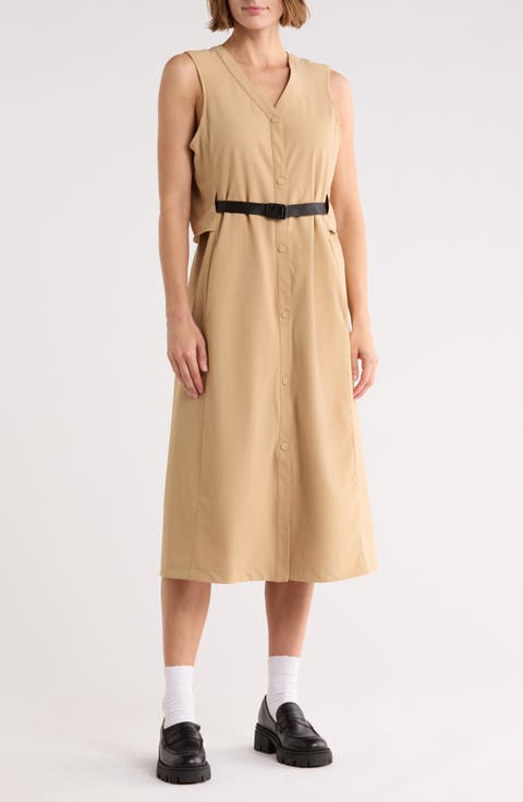Knit Gabardine Dress