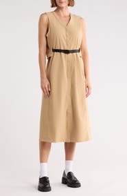 Bernardo Knit Gabardine Dress