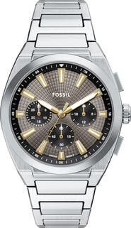 Fossil Everett Chronograph Bracelet Watch, 42mm