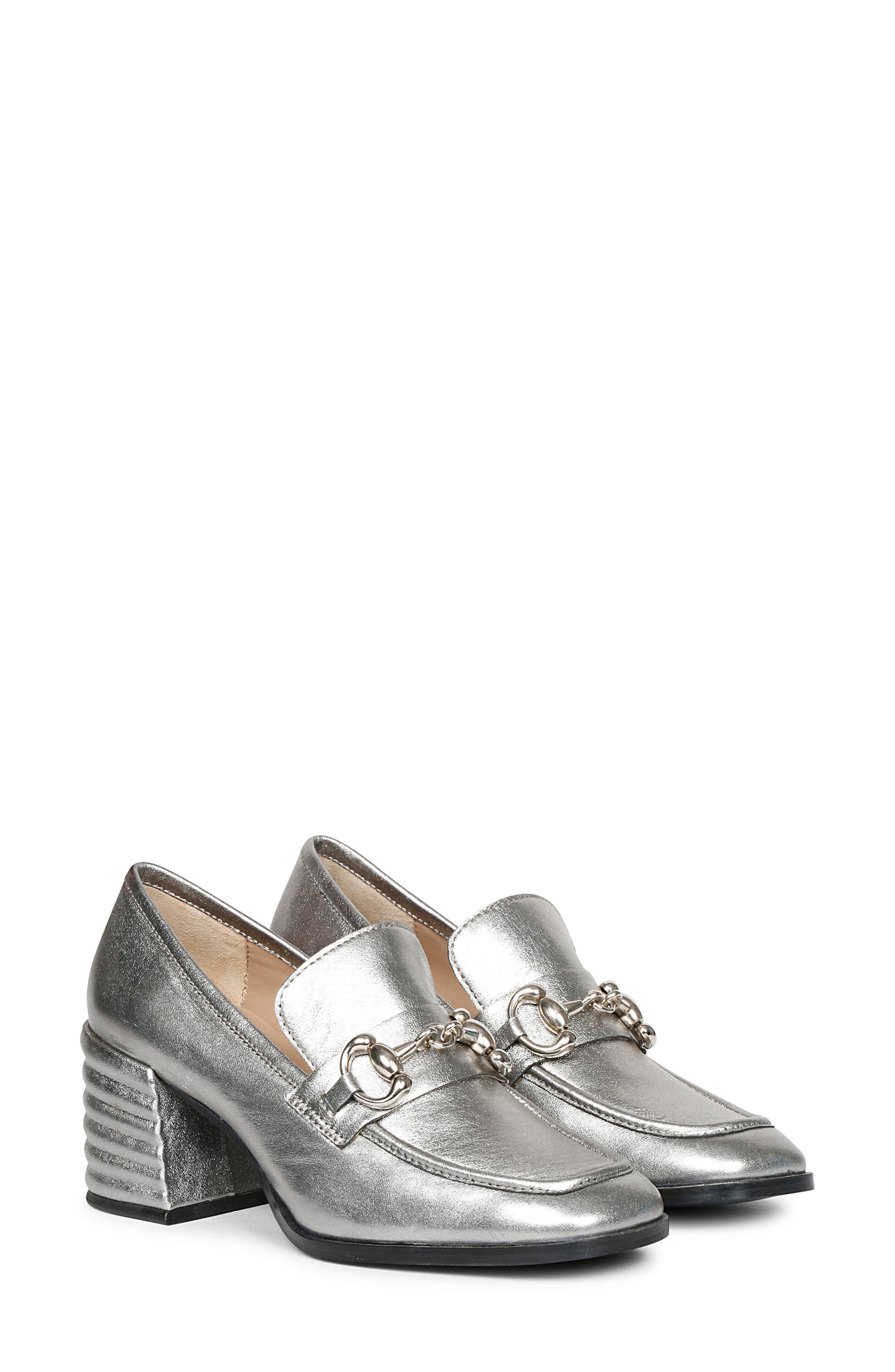 SAINT G Vera Bit Loafer Pump in Gunmetal 