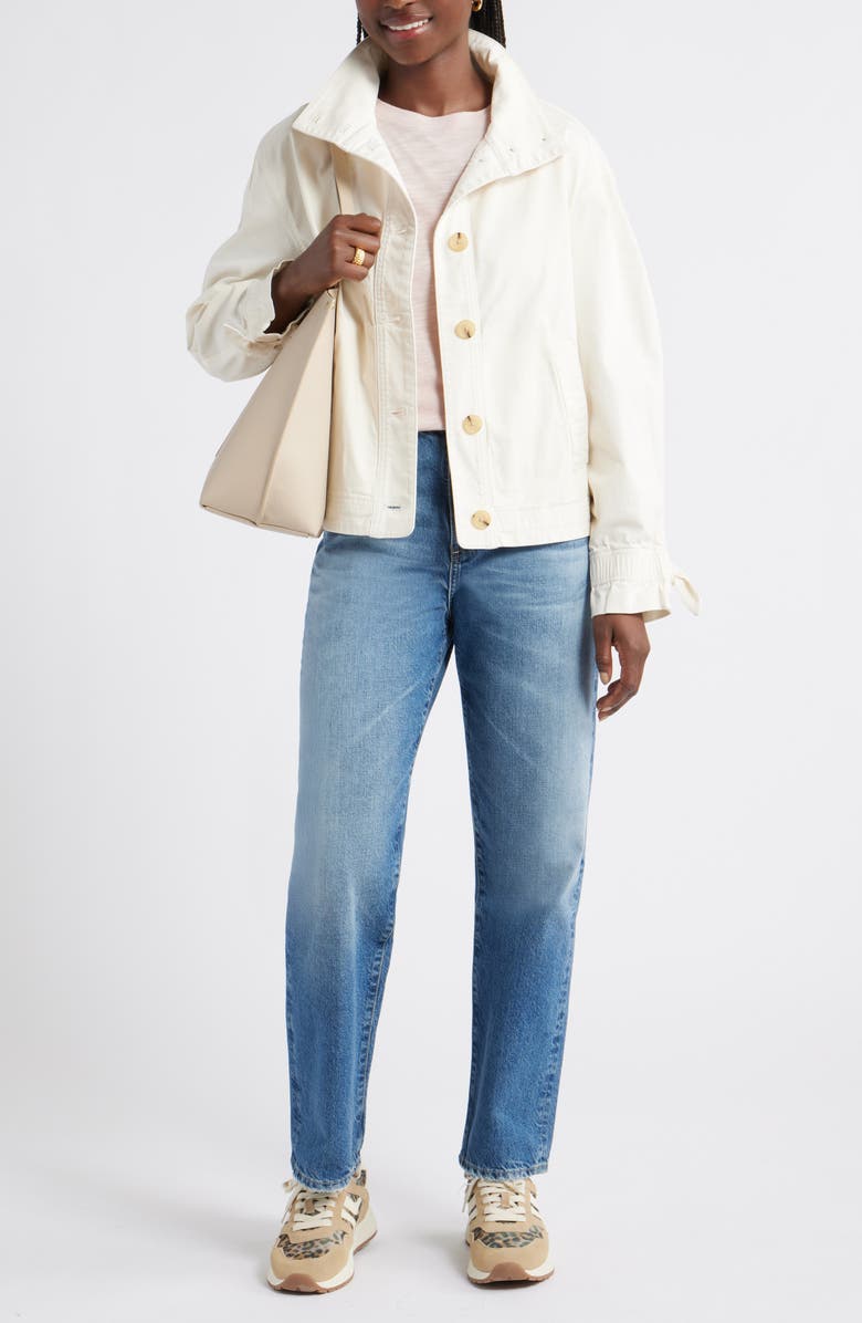 Cotton Stretch Twill Swing Jacket
