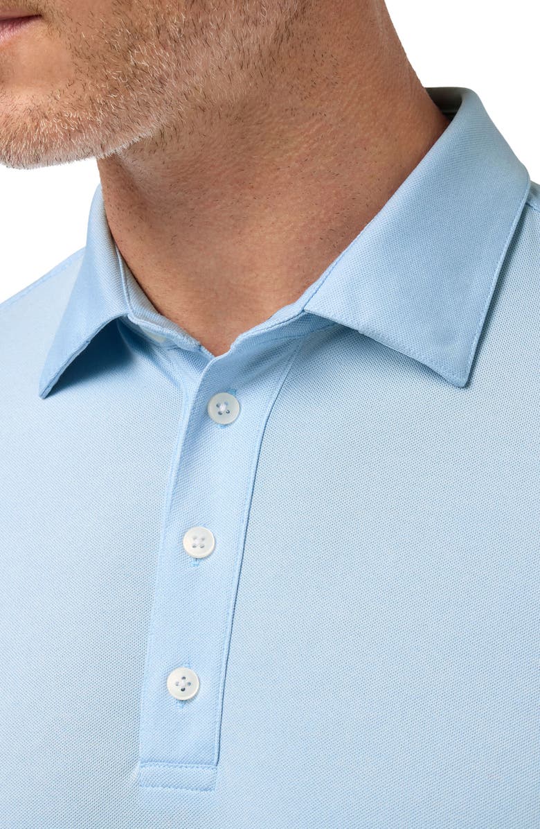 Mizzen+Main Harper Long Sleeve Performance Polo, Alternate, color, Cloud Blue