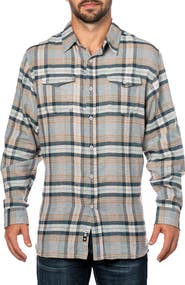 BURNSIDE Plaid Flannel Shirt