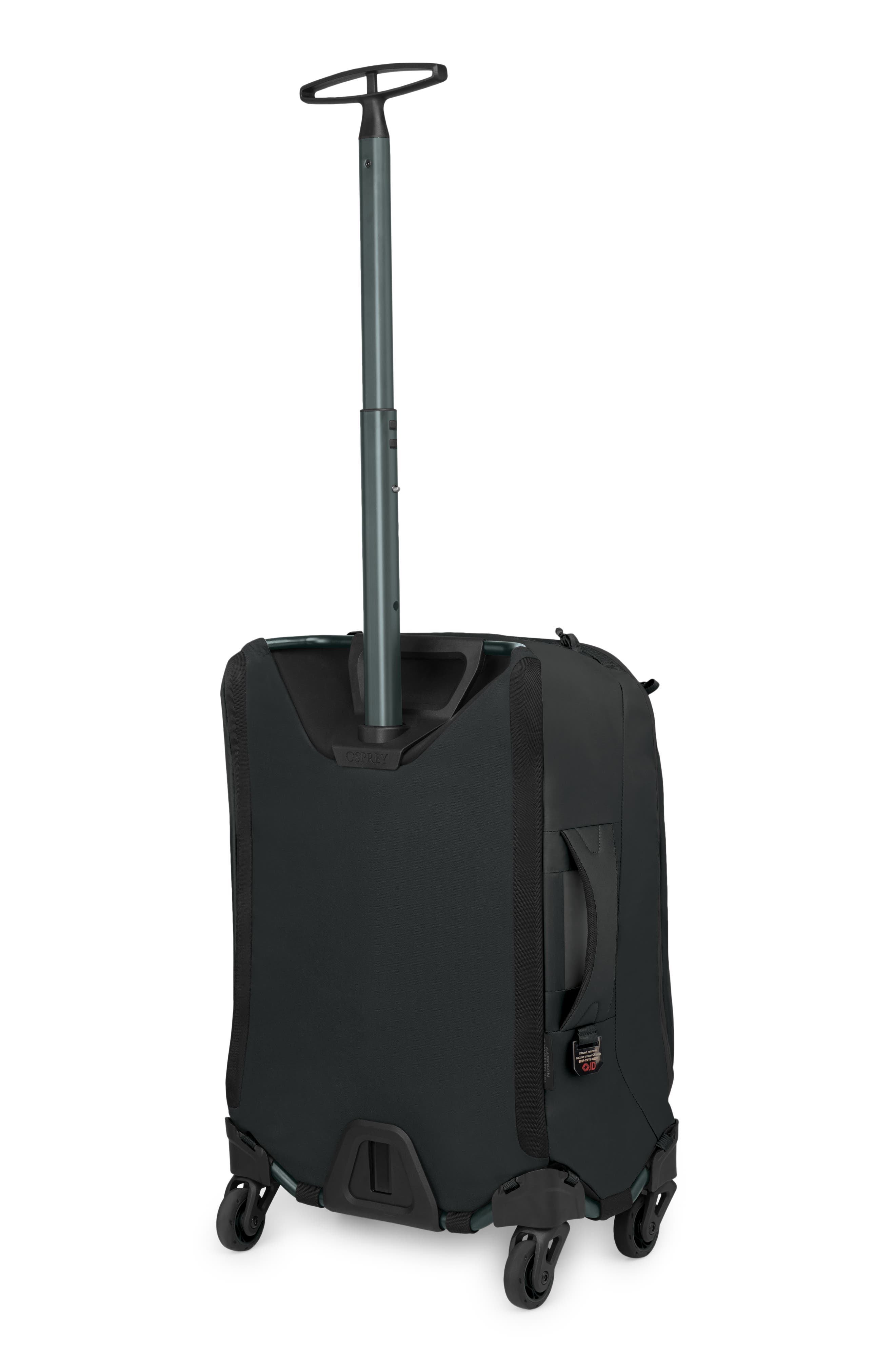 Osprey Ozone Four-Wheel 38-Liter Carry-On Suitcase, Alternate, color, Black
