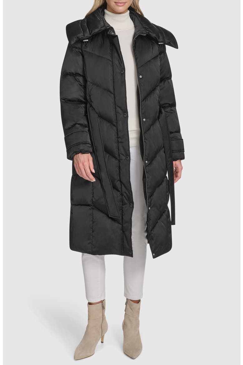 Palmer Belter Puffer Coat, Alternate, color, BLACK