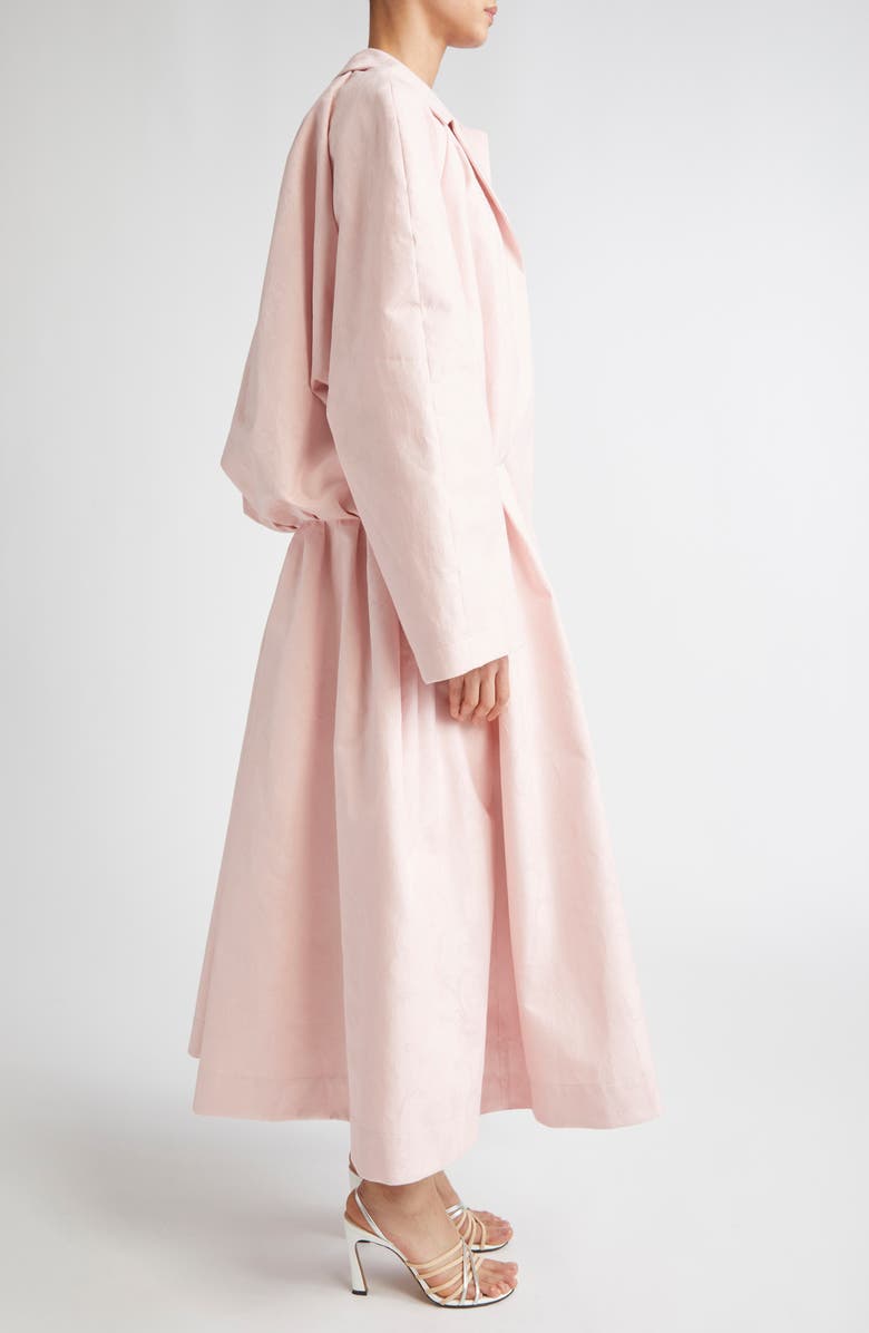 Marni Oversize Cotton Jacquard Coat, Alternate, color, 