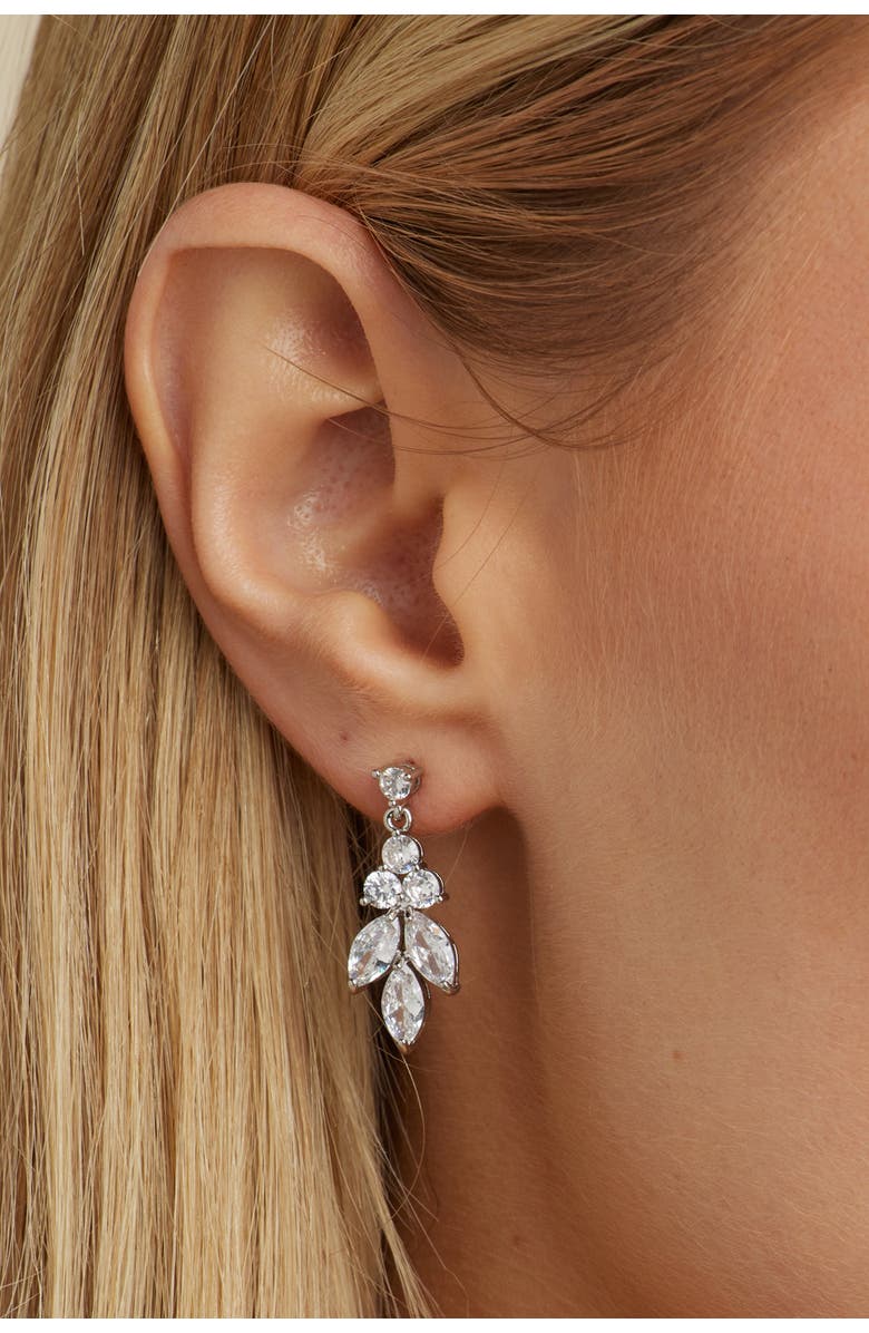 Untamed Petals Vania Crystal Earrings, Alternate, color, 