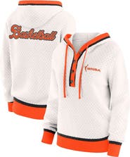 WEAR by Erin Andrews Women's WEAR by Erin Andrews  Cream WNBA Hooded Sweater