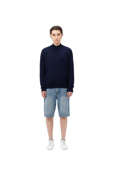 Essential Full-Zip Cashmere Cardigan