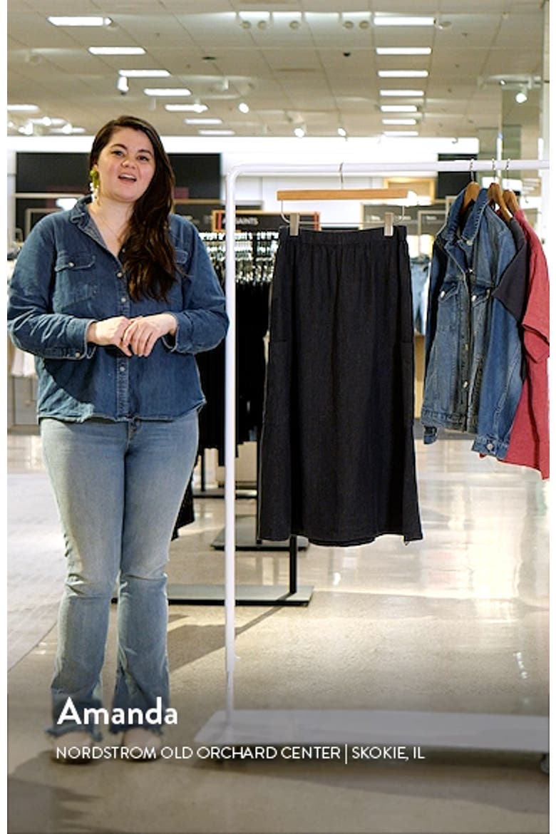 Organic Linen Cargo Skirt video