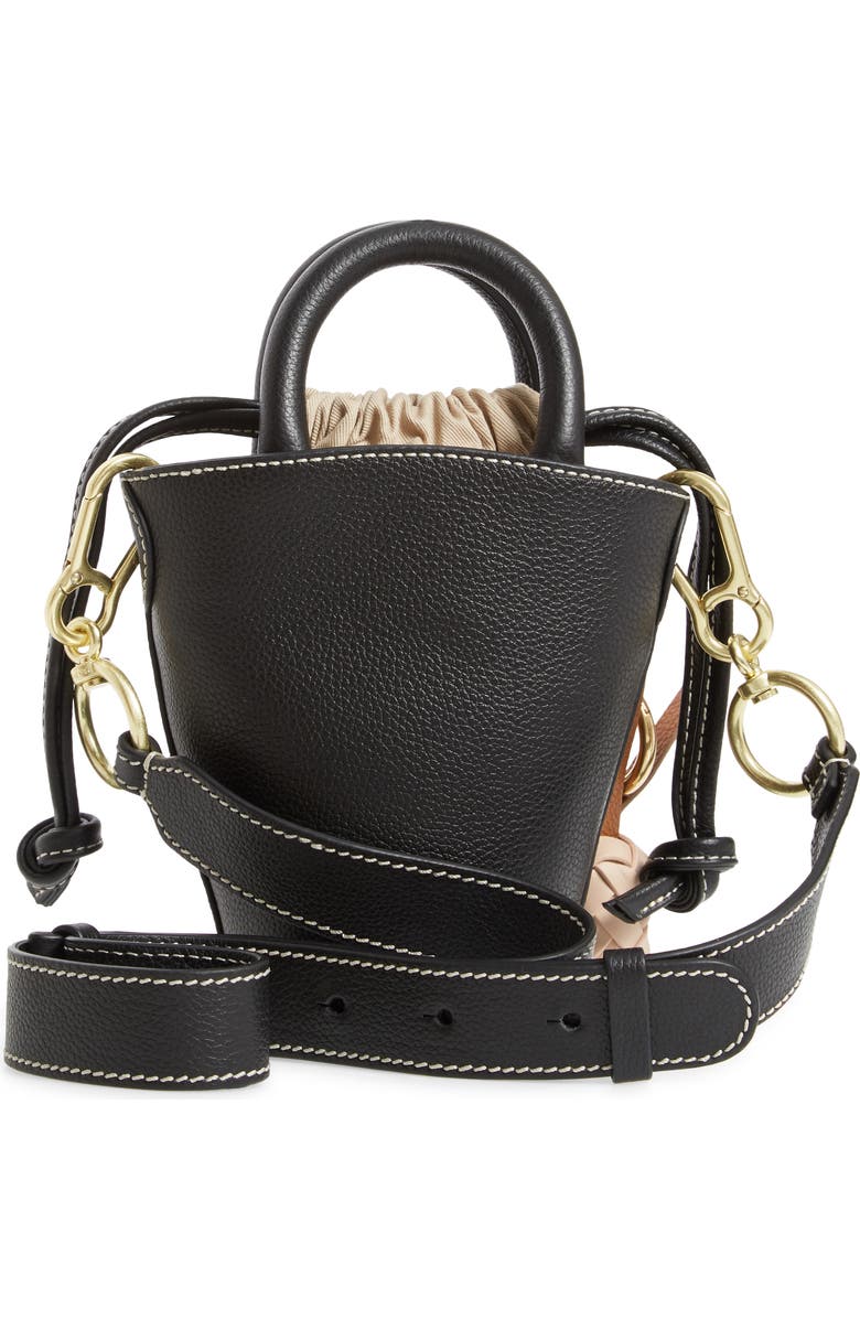 See by Chloé Mini Leather Bucket Bag, Alternate, color,