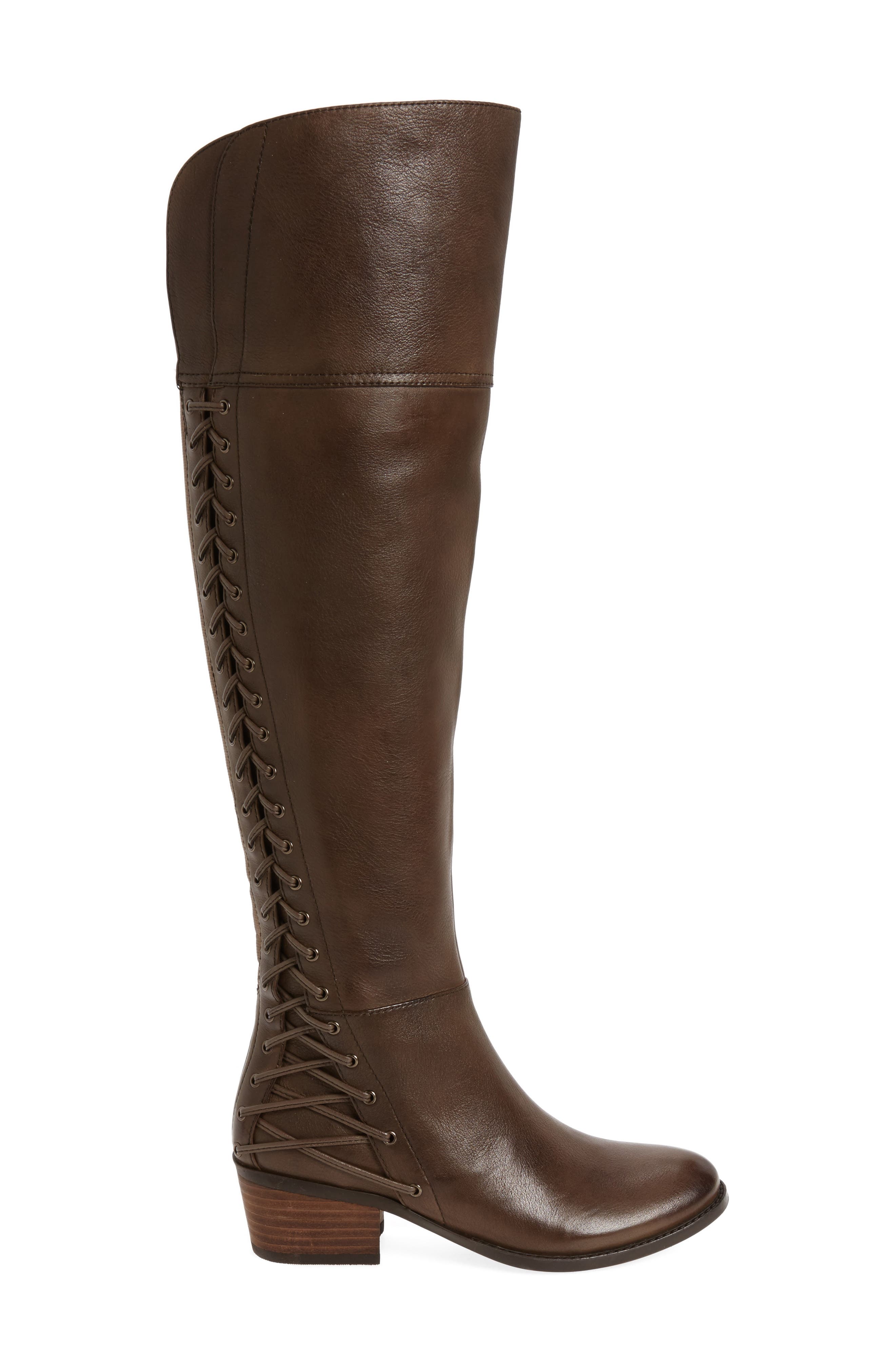 Bolina Over the Knee Boot, Alternate, color, WOOD SMOKE