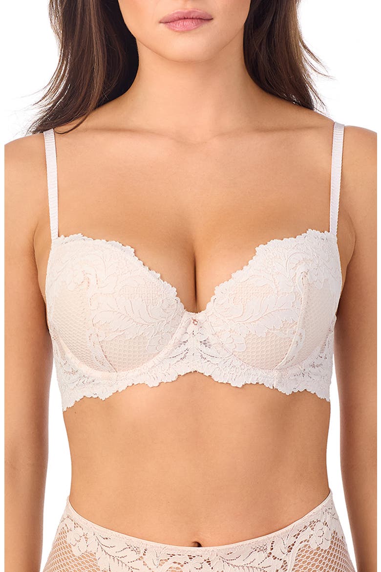 Lace Allure Underwire Demi Bra, Main, color, SOFT SHELL
