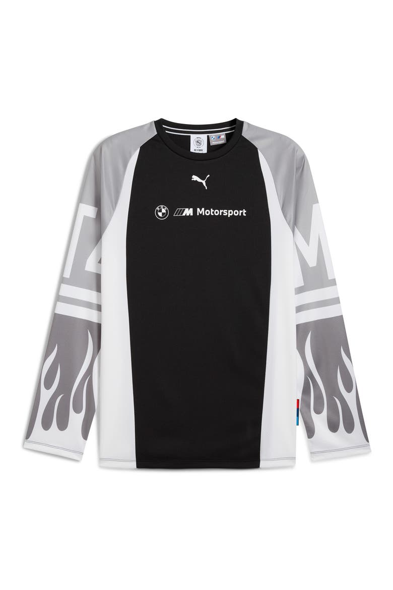 x BMW M Motorsport Lifestyle Racing Jersey, Main, color, PUMA BLACK