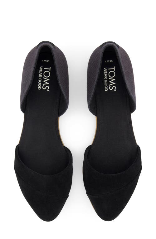 Toms Pointed Toe D'orsay Flat