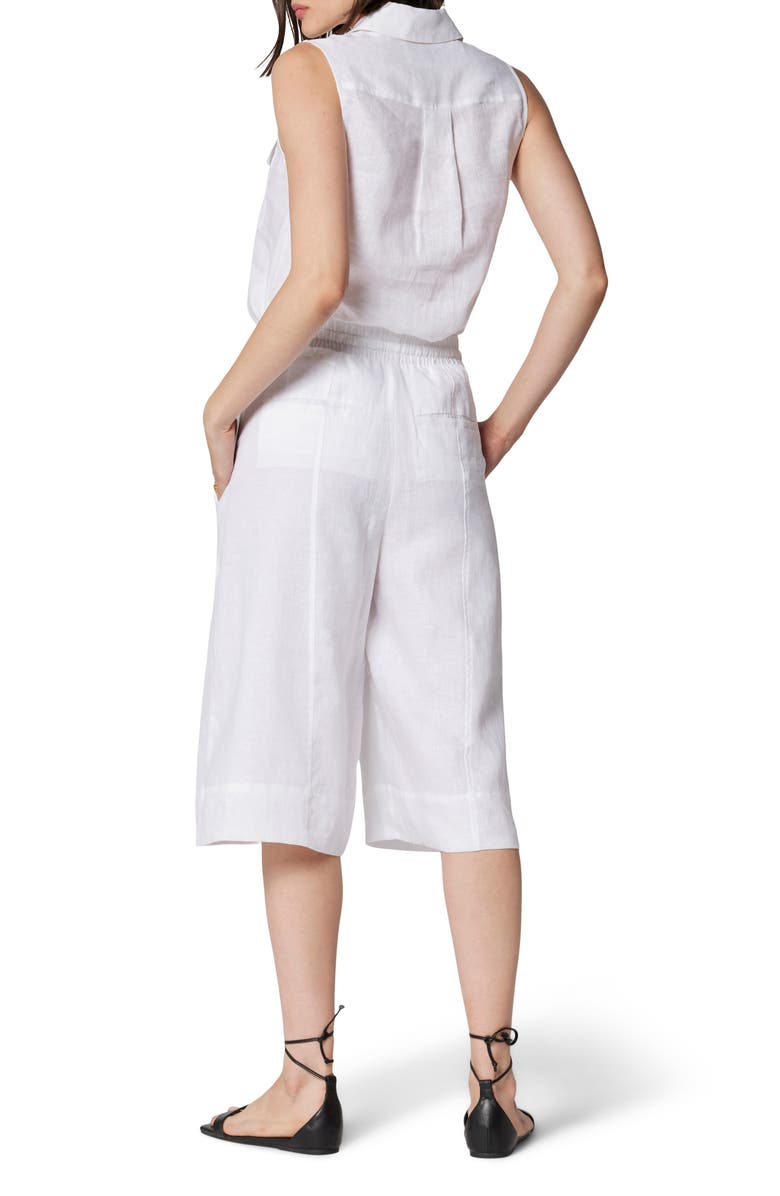 Equipment Camila Sleeveless Linen Button-Up Shirt, Alternate, color,