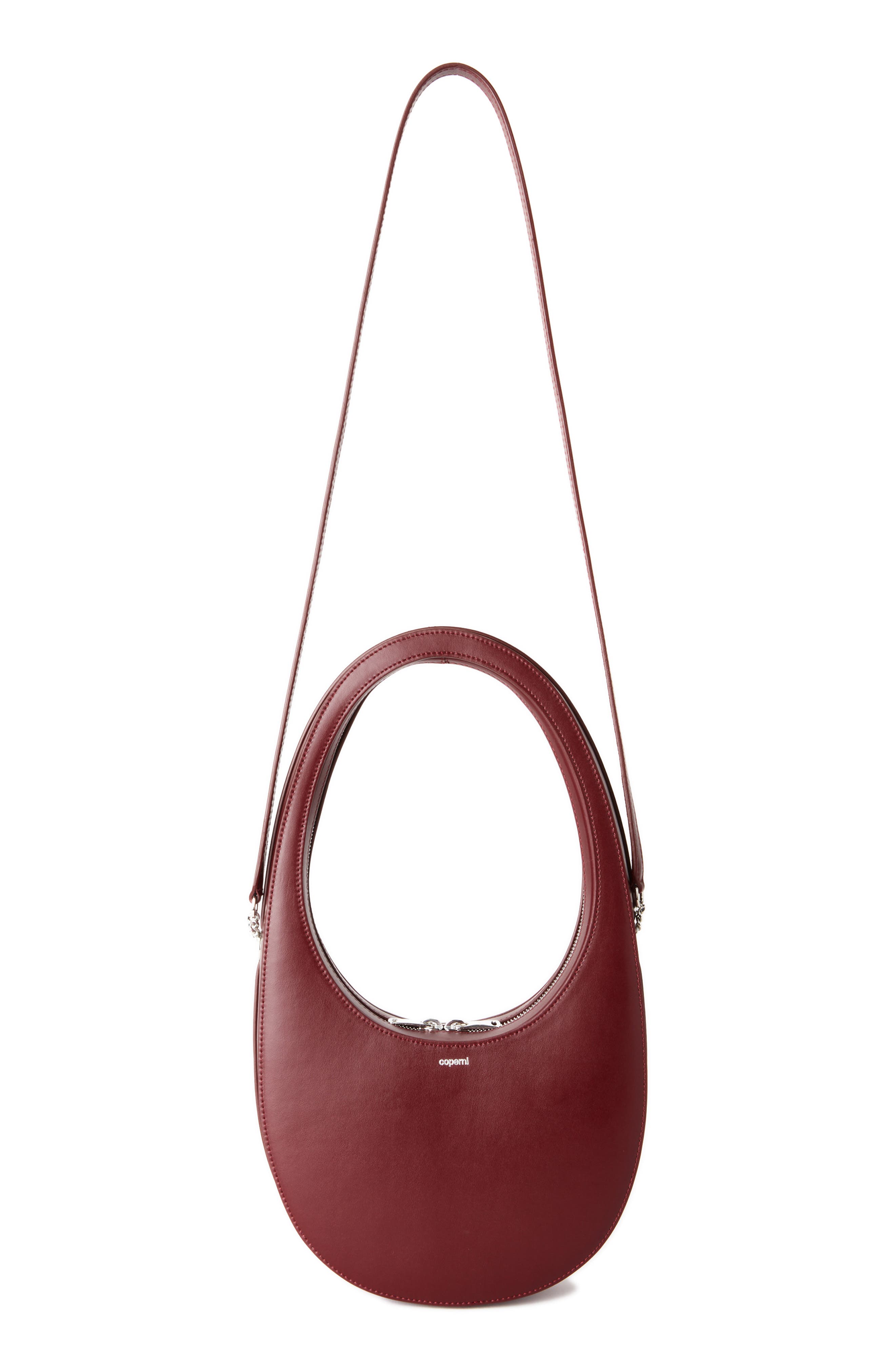 Coperni Swipe Leather Crossbody Bag, Main, color, 