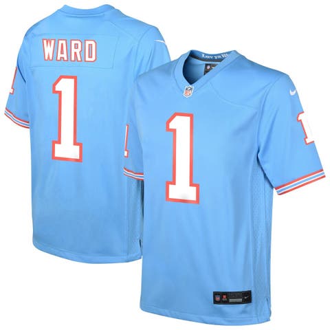 Youth Nike Cameron Ward Light Blue Tennessee Titans Alternate Game Jersey
