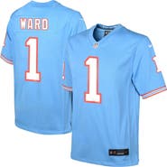 Nike Youth Nike Cameron Ward Light Blue Tennessee Titans Alternate Game Jersey
