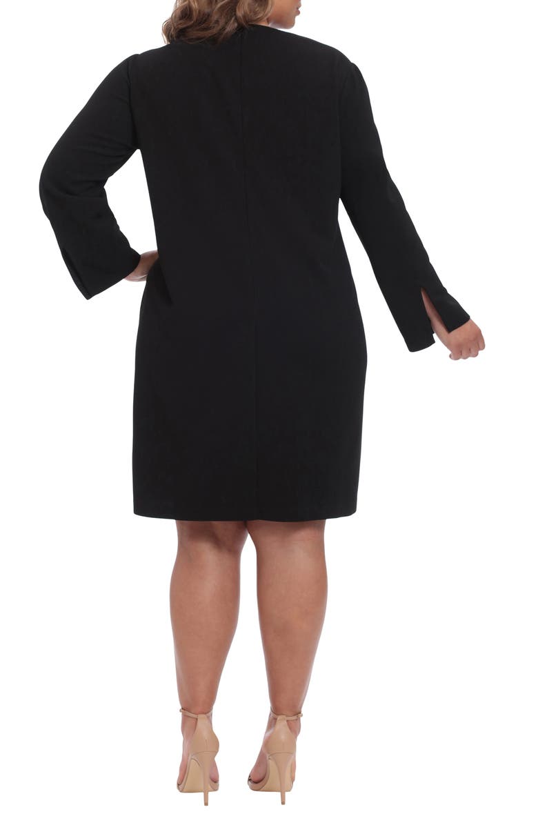 Maggy London Long Sleeve Sheath Dress, Alternate, color, 