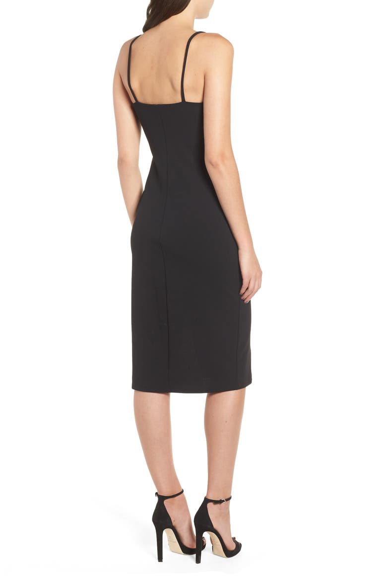 Sheath Dress, Alternate, color, BLACK