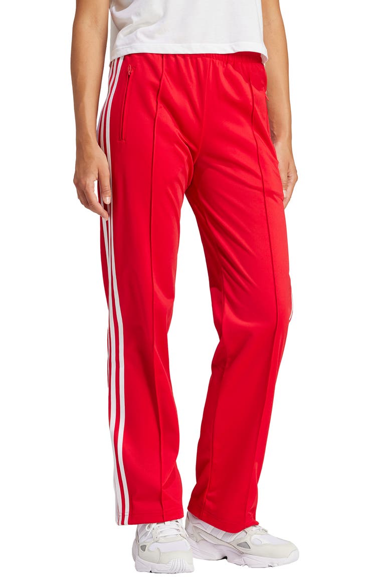Adicolor Classics Firebird Track Pants, Alternate, color, BETTER SCARLET