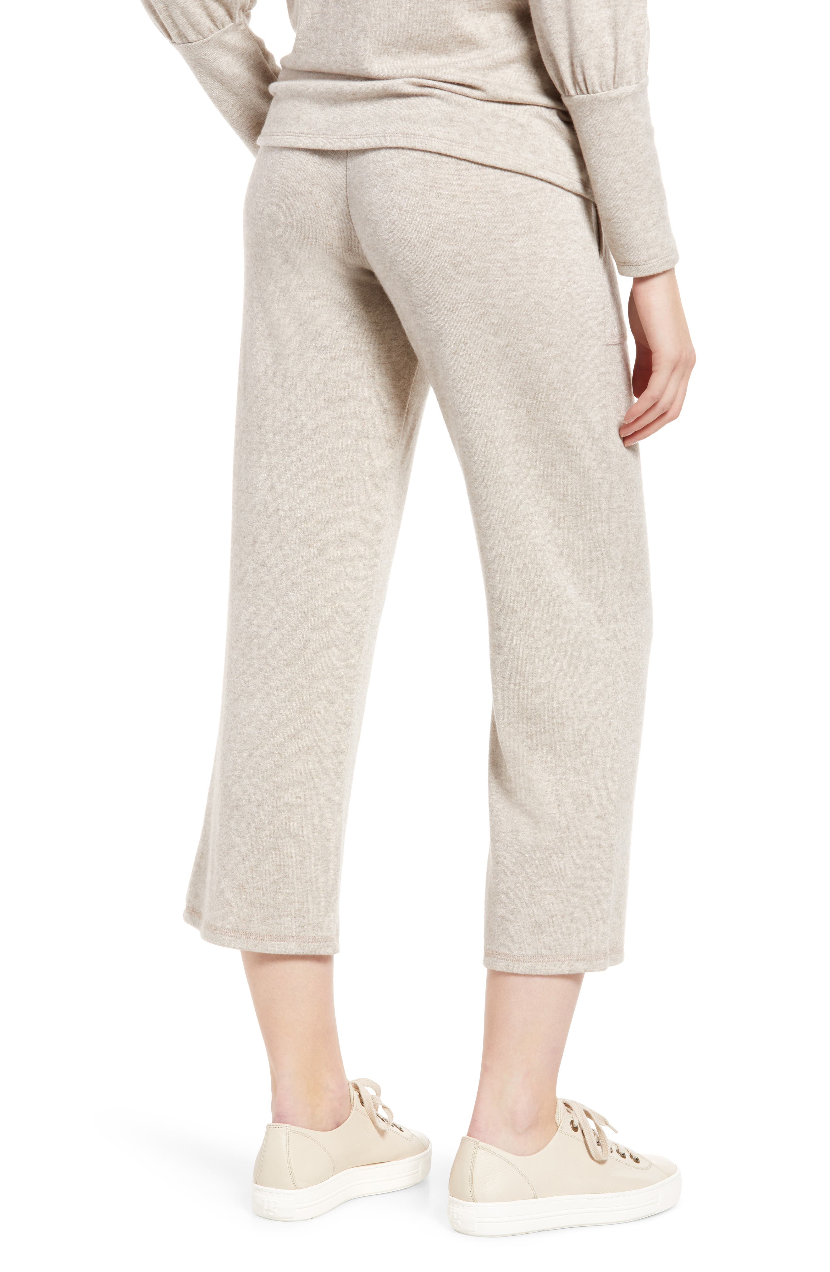 Wide Leg Crop Maternity Pants - image 4
