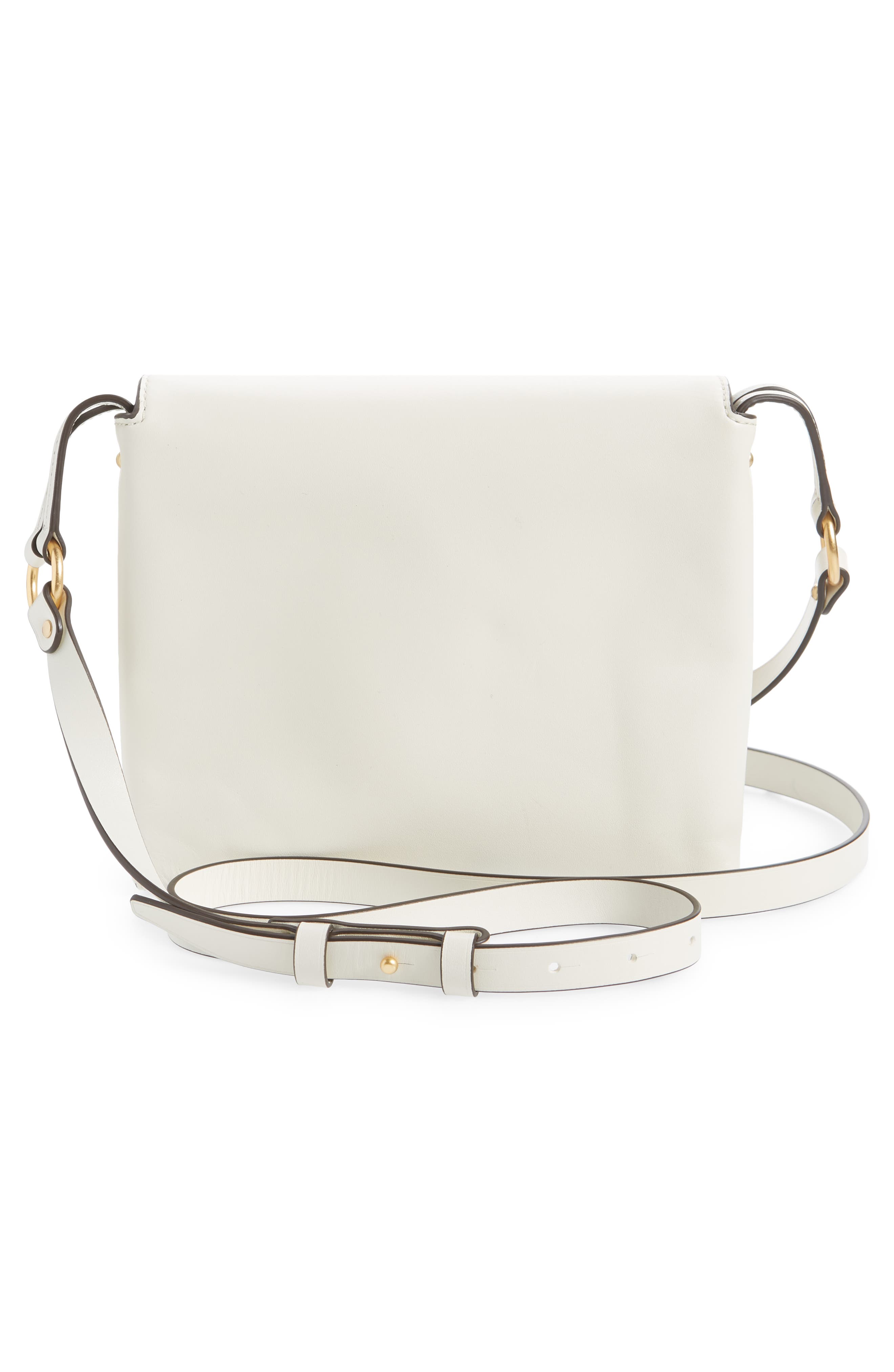 Miller Leather Crossbody Bag, Alternate, color, BIRCH