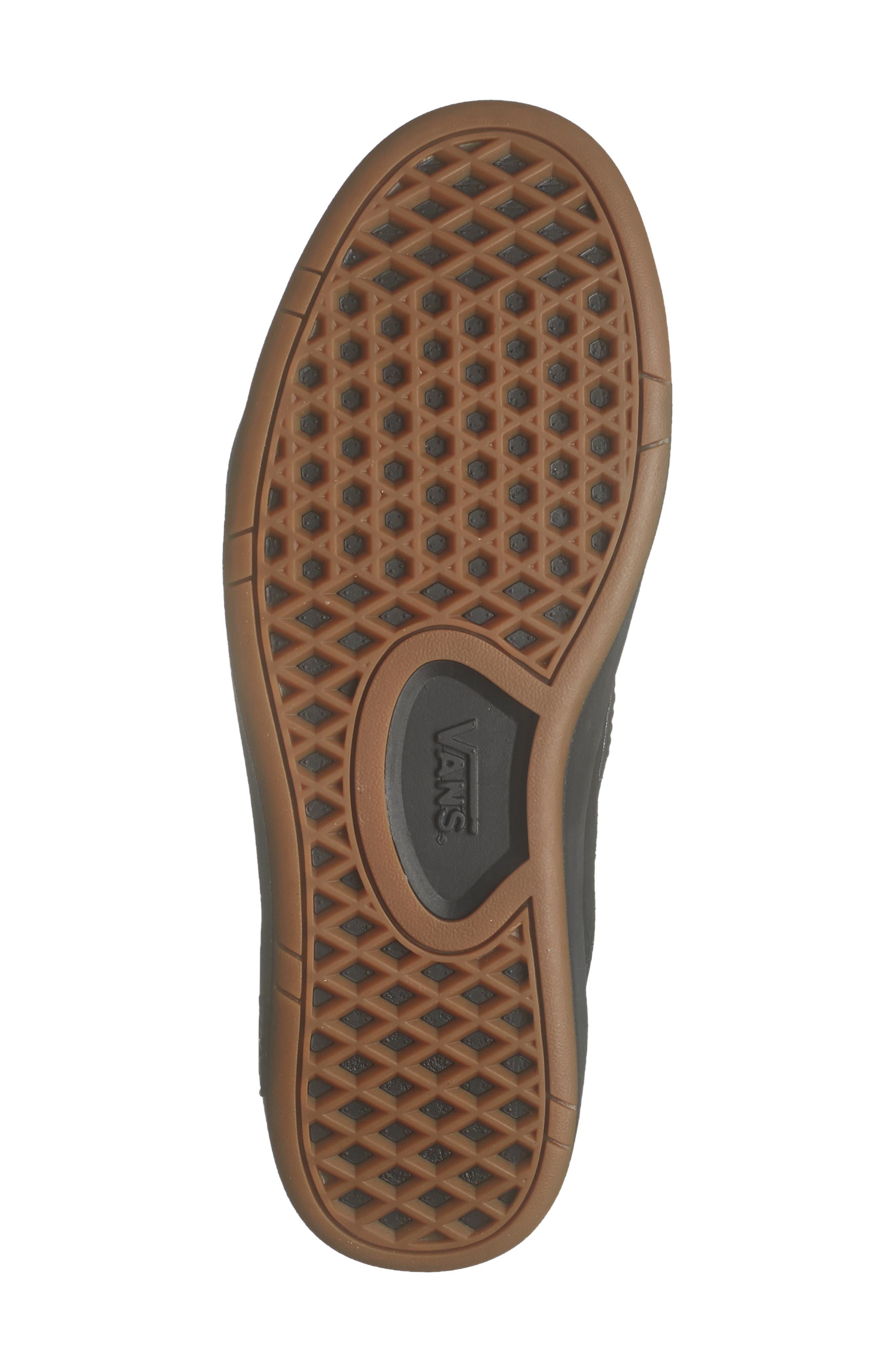 Vans Soland Leather Trim Sneaker, Alternate, color, 