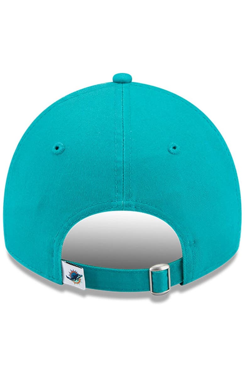 New Era Men's New Era  Aqua Miami Dolphins 2025 Rivalries Collection Team 9TWENTY Adjustable Hat, Alternate, color, Aqua
