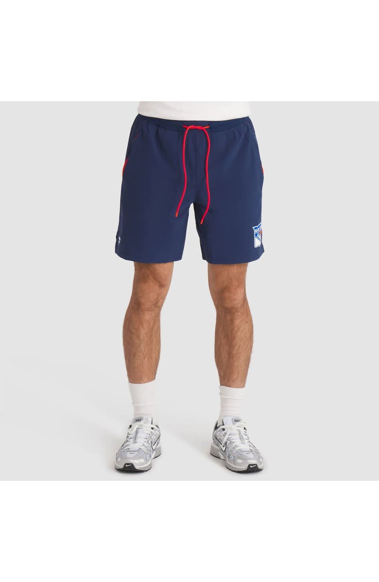 FANATICS Men
s Fanatics Navy New York Rangers Authentic Pro Rink Performance Shorts, Main, color, Navy