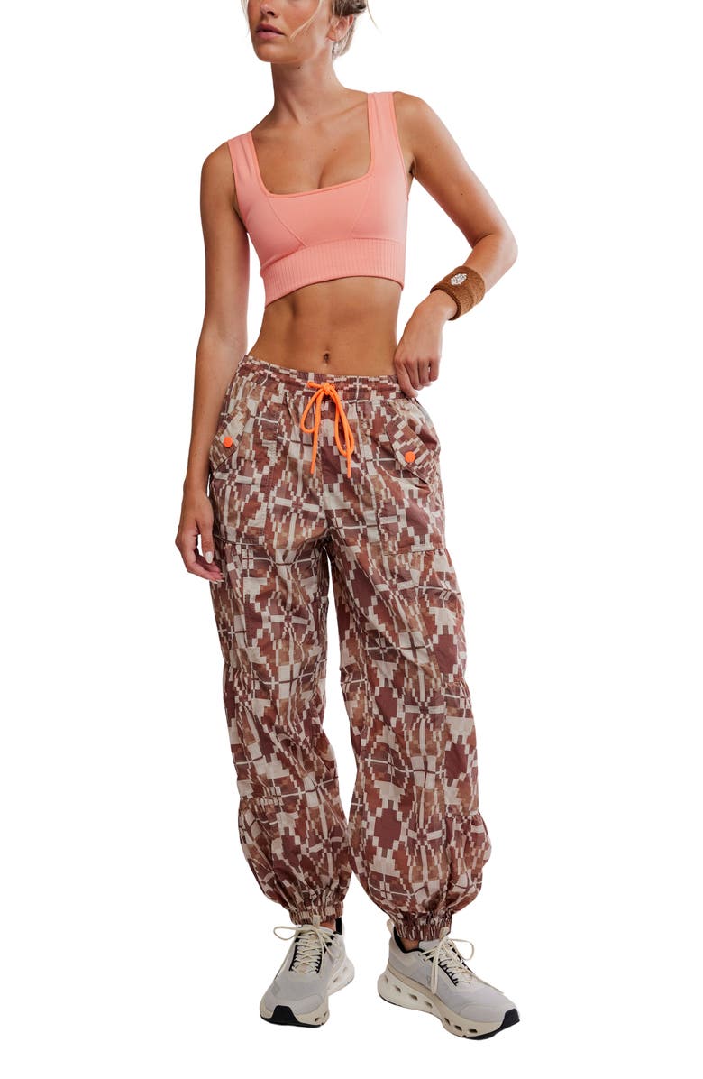 Free People Set Me Free Print Pants, Alternate, color, 