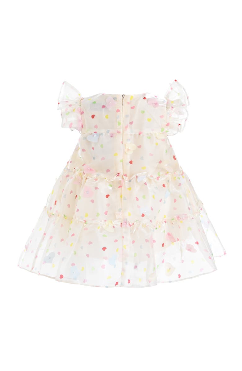 Mimi Tutu Thaliora Pastel Polka Dot Dress, Alternate, color, White