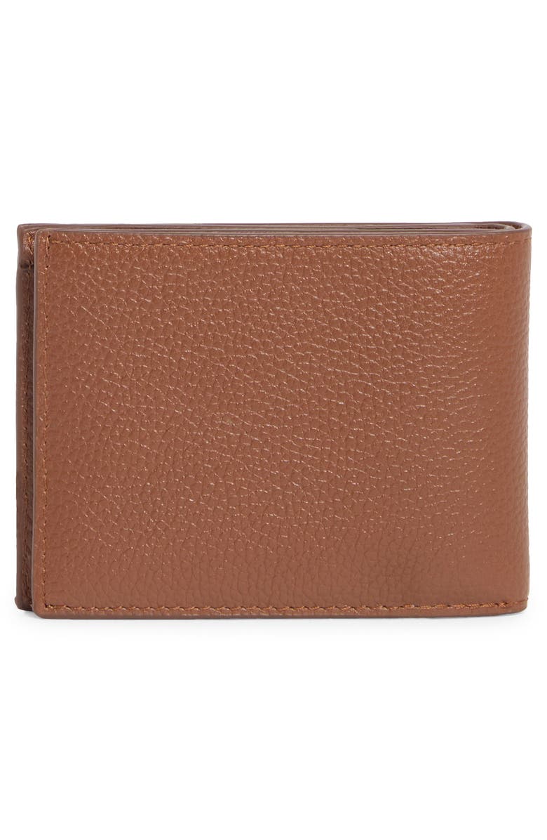 Johnston & Murphy Sliding 2-in-1 Pebbled Leather Bifold Wallet, Alternate, color, Tan