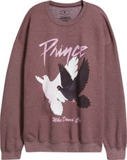 Merch Traffic Prince Birds Graphic Sweatshirt