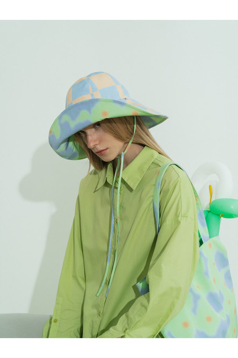 "Day Dream" Reversible Sun Hat, Alternate, color, Blue