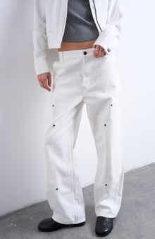 Column Straight Leg Jeans