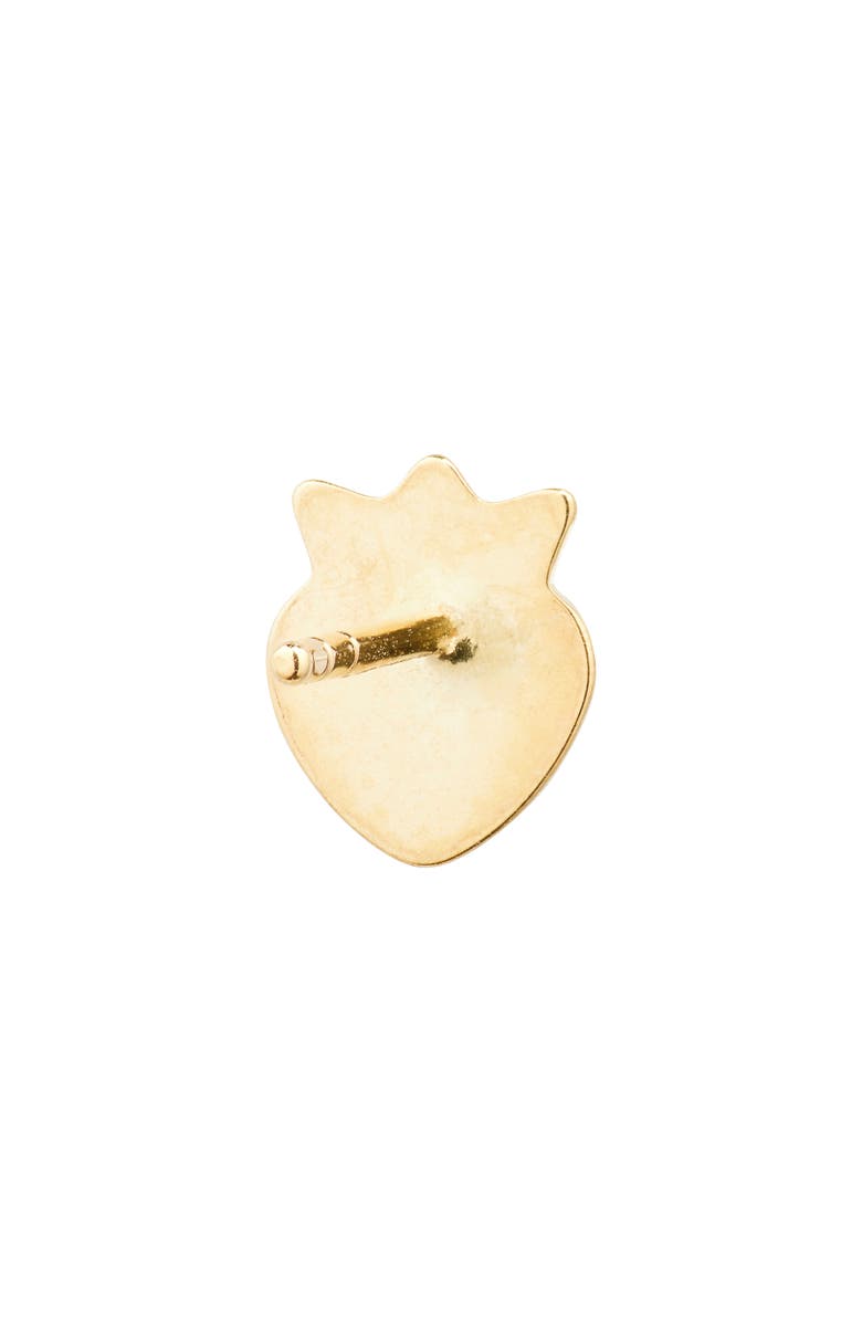 Bony Levy Kids' 14K Gold Strawberry Stud Earrings, Alternate, color, 